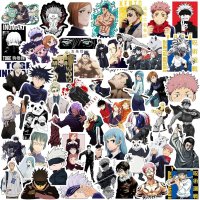 CodersParadise Pack of 56 Jujutsu Anime Aesthetic Vinyl Self-Adhesive Stickers for Laptop Journal Bike Helmet Diary Guitar Mobile Case -Waterproof Residue Free Manga Sticker 5.1 x 7.6 x 5.1cms : Amazon.in: Computers