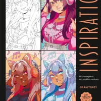 Kleurboek Inspiration Manga