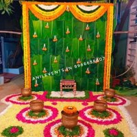 Haldi Mangala Snanam is a holy ceremony at Home