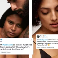 Twitter Divided Over Nudity in Sabyasachis Latest Mangalsutra Campaign
