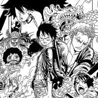 One Piece manga art posters art prints door Chika 5