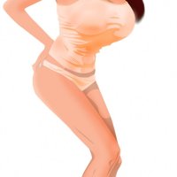 Sexy Cartoon Woman Pinup Girl Cartoon Cartoon A Day