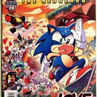 SONIC The HEDGEHOG Comic Book 281 Variant March 2016 First Ed MISSION Bagged NEW