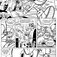 Comic: Sonic sample pages :: Behance