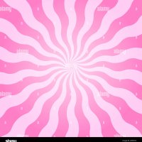 Waving rosy sunburst explosion or surprise comic effect. Undulate pink radial stripes background. Trendy retro y2k pattern. Manga anime style design. Bubble gum lollipop candy texture Stock Vector Image Art -