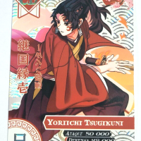 2024 DEMON SLAYER: Kimetsu no Yaiba Card 09 YORIICHI TSUGIKUNI Peru TCG Foil