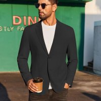 CHAQUETA informal de lino para hombre COOFANDY Ecuador