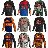 Jersey Cycling RedBull Wear Bike Motorcycle Motocross Shirt Ride Bicycle Apparel