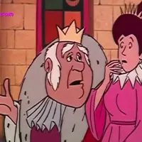 Vintage 2D-sekscartoon die de lijn tussen fantasie en realiteit vervaagt
