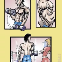 Enjoy the Muscular Futa X Male Comic in Futa Comics