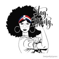 Latina Dominican RepublicStrongAfrican American Black Woman Classy Glamour Nubian Princess Queen Diva Art Board Print for Sale by DesignsByAymara