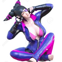 3D Sexy Anime Japanese Girl.Futuristic Extravagant Latex ic Cosplay Hero.Cartoon Comics Manga Illustration.Conceptual Fashion Art.Isolate For Popsocket Stock Photo Picture and Royalty Free Image. Image 128056579.