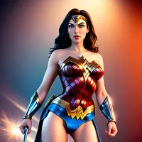 Wonder Woman 3D Sexy