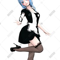 Japanese 3D Anime Girl Image Photo Free Trial