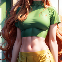 Cute Girl 3D Cartoon Character Kim Possible by RasooliArtworks on DeviantArt