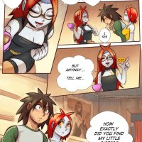 Cherry Road Part 5: Chatting With A Zombie Porn Comic english 08