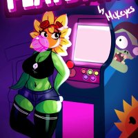 Porn comic Playdate. Plants vs Zombies. McKeyes Sex comic babe plant was