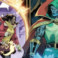 Doctor Doom has taken over the world but the cosmic powers of the Marvel Universe will finally respond in GODS: One World Under Doom 1