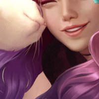 Phone wallpaper: Video Game League Of Legends Seraphine League Of Legends Kda Cat 1433975