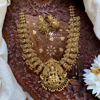 Golden Manga bridal Necklace