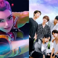Rumi Kpop Demon Hunters Costume K-Pop Demon Hunters Anime Manga Pop Culture Poster Rumi