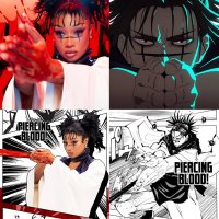 Megan Thee Stallion cosplays as Choso from JUJUTSU KAISEN!