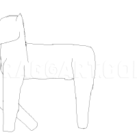 How To Draw A Manga Stallion Drawing Step by Step by AnimeChick2013