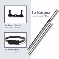 Catana Japonesa Real Katana De Una Pieza
