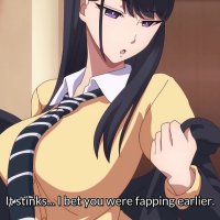 On a holiday Hikaru the cold and domineering gyaru who lets her classmate have sex with her in exchange for letting her read his manga visits him very late at night. During