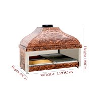 Bakir Mangal Charcoal Grill 1.2m