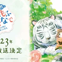 Fluffy Paradise TV Anime Celebrates 2023 Release with Rabbit-Themed Illustrations