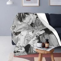 Gegeven Anime Manga Yaoi Fleece Dekens Satou Mafuyu Uenoyama Ritsuka Custom Gooi Deken voor Thuis 150125 cm Spreien kopen vanaf een prijs van 22