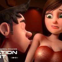 CGI 3D Animated Short Film BRAIN DIVIDED Sexy Romantic Comedy by Ringling College