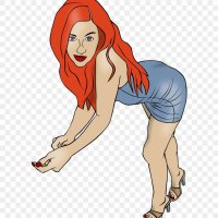 Clip Art Illustration Of A