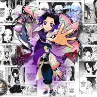 Demon Slayer Shinobu Kochom-manga png-ontwerp voor 20 ozTUMBLER