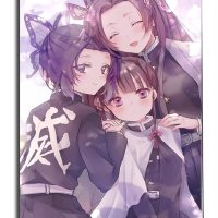 : OAKFIN Kimetsu Kochou Shinobu Tsuyuri Kanao Anime Manga HD Print Wall Poster Scroll for Home Decor 16 inches 24 inches PXJD: Posters Prints
