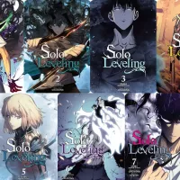Solo Leveling Complete Season 1 and 2 Manhwa Set Volumes 17 by Chugong and DUBU