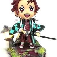 Buy KENMA Demon Slayer Tanjiro Kamado Action Figure Q Version Figurine Vibration Stars Weeb Manga Collectible Kimetsu no Yaiba Q Version Online at Low...