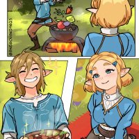 Zelda and Link Summer Vibes Porn Comics