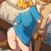 A Night With Zelda comic porn