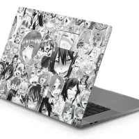 Ahegao Manga MacBook Skin Sticker Vinyl Bundle