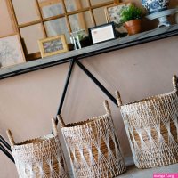 Boho wasmand