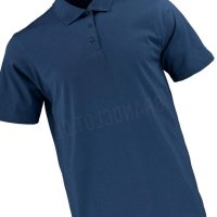 Polo Azul Marino Cuello Redondo Polos De Algodon Cuello Redondo POLO MANGA CORTA ALGODN PIMA