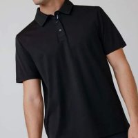 Polera Hombre Polo Manga Corta Negra 4IFK7060