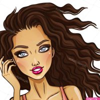 Cartoon Sexy girl Stock Vector by karinacornelius 75556769