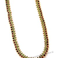 Long Manga Mala Imitation Temple Jewelry for bharatanatyam dance