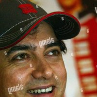 Bollywood actor Aamir Khan star of the film Mangal Pandey-The Rising speaks during a press conference in Bangalore India Tuesday Aug. 16 2005. Khan plays the lead role in the film which