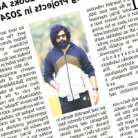 Thank you so much for all your loving supportPrint media and their team.. 2023 Mangalavaram Rustic Block Buster Watch on your favourite DisneyPlusHSTel Guraja ShriTej actorshritej
