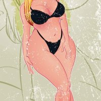 Curvy Cartoon Girl :: Behance