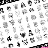Demon Slayer Svg Bundle